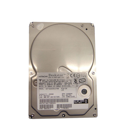 Hitachi 250GB 7200RPM ATA 133 3.5 8MB Cache Deskstar Hard Drive for Desktop Computers