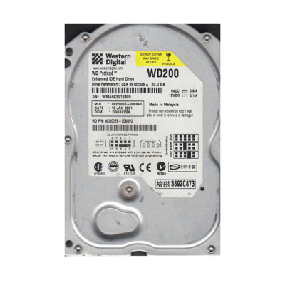 WD200EB-00BHF0 - Western Digital 20GB 5400RPM EIDE 2MB 3.5" HDD