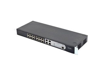 3CBLSG16-UK - 3Com 16-Port Gigabit 4 SFP Network Switch