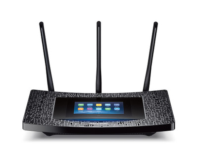 TP-LINK TOUCH P5 AC1900 Touch Screen Wi-Fi Router - Sleek design, Gigabit Ethernet, ideal for home use