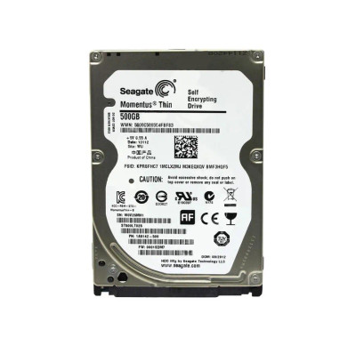 Seagate Momentus Thin 500GB 5400RPM SATA 3Gb/s 16MB Cache SED CE 2.5-Inch Hard Drive for Laptops