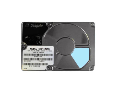 Seagate 172MB 3500RPM IDE/ATA 2.5-Inch Hard Drive for ST9190AG, mounted in a server rack