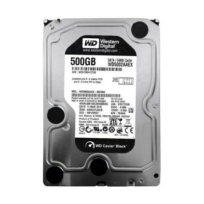 WD5002AAEX-00Z3A0 - Western Digital 500GB 7200RPM SATA 6Gb/s 32MB 3.5" HDD