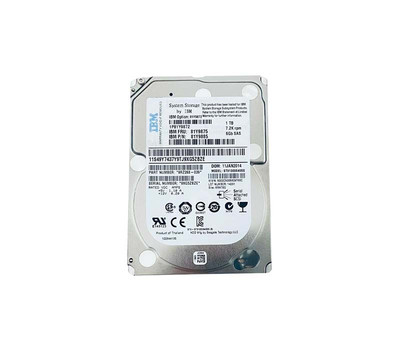 81Y9872 - IBM 1TB 7200RPM SAS 6Gb/s 2.5" HDD