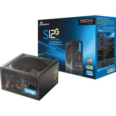 S12G-550 - Seasonic 550W 80 Plus Gold ATX12V Power Supply