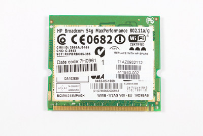377407-001 - HP Mini PCI 802.11a/b/g Wireless Network Card