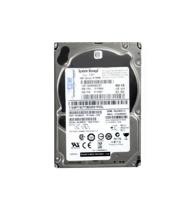 81Y9948 - IBM 900GB 10000RPM SAS 6Gb/s 2.5" Hot-Swap HDD