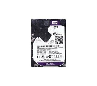 Western Digital Purple 1TB 5400RPM SATA 6Gb/s 16MB Cache Surveillance Hybrid Hard Drive for 2.5-Inch Servers