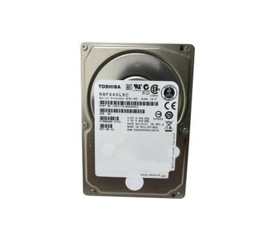 MBF260LRC - Toshiba 600GB 10000RPM SAS 6Gb/s 2.5" HDD
