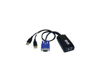 Tripp Lite KVM cable B078-101B2, 6ft, black, compatible with KVM switches, servers, and rackmount setups