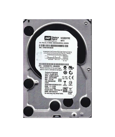 Western Digital 2TB 5400RPM SATA 6Gb/s 64MB Cache Hard Drive for 3.5-Inch Drives