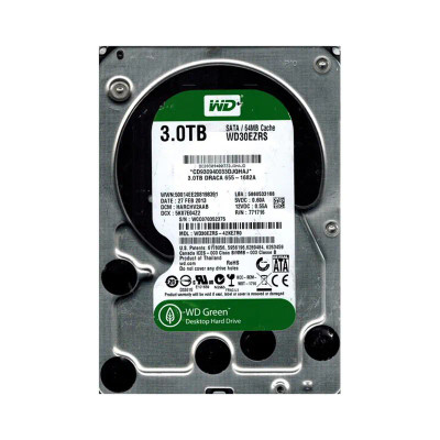 WD30EZRS-42KEZB0 - Western Digital 3TB 5400RPM SATA 64MB 3.5" HDD