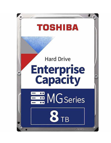 Toshiba Enterprise Capacity MG08-D 8TB SAS Hard Drive 7200RPM 256MB Cache 3.5-Inch Nearline - Compatible with servers