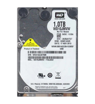 WD10JMVW-11AJGS2 - Western Digital 1TB 5400RPM USB 3.0 2.5" External HDD