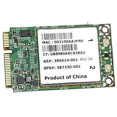 HP Broadcom IEEE 802.11a/b/g Mini PCI Express WLAN Wireless Network Card for ProLiant DL360p Gen8 servers