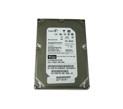 Sun 750GB 7200RPM SATA 3Gb/s 16MB Cache Hard Drive for Sun Servers - 3.5-Inch Sun 750GB 7200RPM SATA 3Gb/s 16MB Cache Hard Drive for Sun Servers - 3.5-Inch