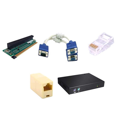 Comtrol DeviceMaster 8 x Ports DB9M Ethernet Serial Device Server mounted in a server rack