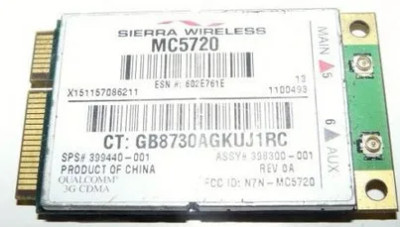 HP Mini PCI-Express 54G WiFi 802.11b/g WLAN Card for NC6400 Notebook - Enhance wireless connectivity in HP laptops