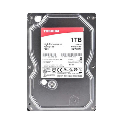 HDWD110EZSTA - TOSHIBA 1TB 7200RPM SATA 6Gb/s 64MB 3.5" HDD