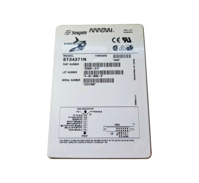Seagate BarraCuda 4LP Series 4.3GB 7200RPM Ultra SCSI 512KB Cache 50-Pin 3.5-Inch Hard Drive compatible with servers