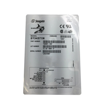 9C6001-026 - Seagate 4.3GB 7200RPM Ultra SCSI 3.5" HDD
