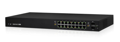 Ubiquiti EdgeSwitch 16-Port 150W PoE+ Gigabit Switch SFP - Managed switch for network power and data transmissi
