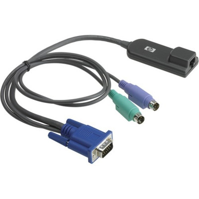 AF654A - HP KVM Console USB DisplayPort Interface Adapter