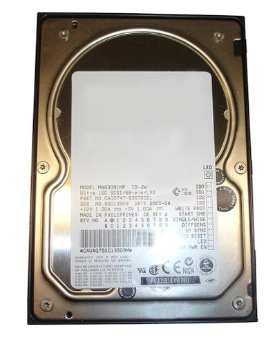 MAG3091MP - Fujitsu 9.1GB 10000RPM Ultra160 SCSI 3.5" HDD