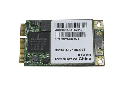 407108-001 - HP 802.11a/b/g Wireless LAN Card