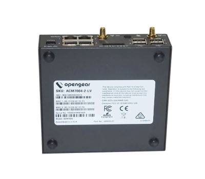 ACM7004-2-LV - Opengear 2-Port Gigabit 4-Port RS-232 USB Resilience Gateway