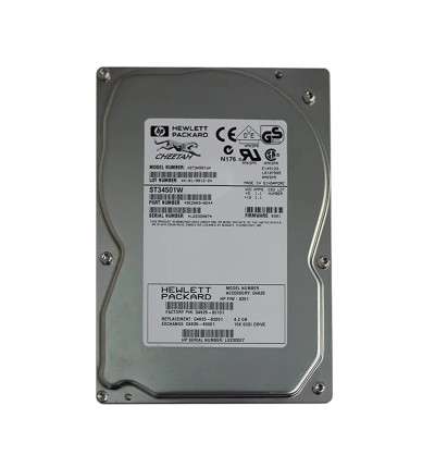 HP 4GB Wide Ultra SCSI 68-Pin 3.5-Inch Hard Drive for ProLiant DL360p Gen8 Servers