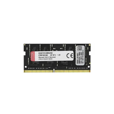 Kingston Technology 64GB DDR4-2133MHz Memory Kit for Laptops - HX421S14IBK4/64, 260-Pin SoDimm, CL15, 1.2V