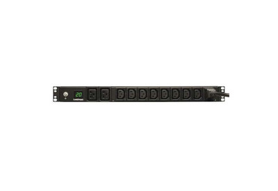 PDUMH20HV - Tripp Lite power distribution unit PDU 10 AC outlet s 1U Black