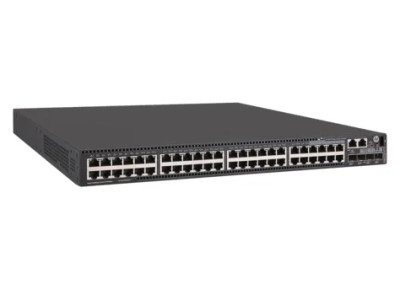 HP HPE FlexNetwork 5510 Series 48 Ports PoE+ 10/100/1000BaseT, 4 SFP+, Layer 3 Managed 1U switch for networking rack