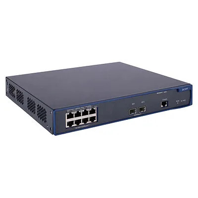 HPE HP 3000-10G-PoE+ 8x 10/100/1000 + 2x SFP Layer 3 Rack-Mountable PoE Managed Wireless Switch for ProLiant DL360p Gen8
