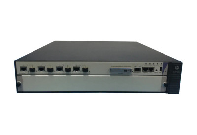 HPE FlexNetwork HSR6602-G Gigabit Ethernet Router, 4 x 1000Base-T RJ-45 Ports, 2U Rack-mountable