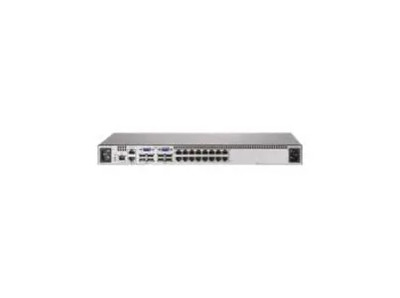 HP 2 x 1E x 16 KVM IP Server Console G2 Switch - AF621A - Rack-mountable console for server management