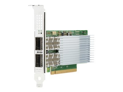 HPE E810-CQDA2 100GBase-X PCIe Ethernet Adapter with 2 x QSFP28 Ports for ProLiant DL360p Gen8 Servers