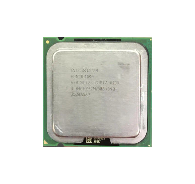 JM80547PG1122MM - Intel Pentium 4 670 Single-core 1 Core 3.80GHz 800MHz FSB 2MB L2 Cache Socket PLGA775