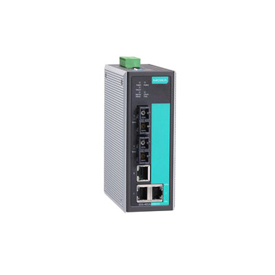 EDS-405A-SS-SC - Moxa Entry-level managed with 3 10/100BaseT X ports, and 2 100BaseFX single-mode ports with SC