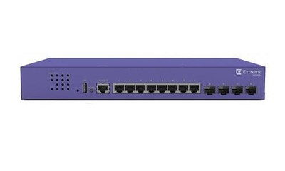 Extreme Networks X435 8-port Switch with 2 x 802.3bt Type 4 uplink ports for advanced networking solutions