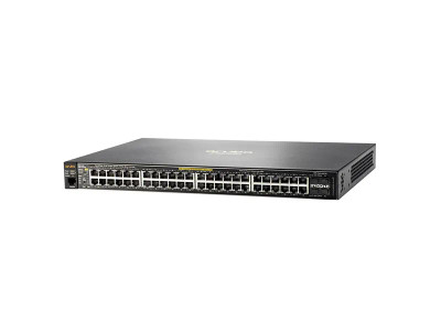 HP Aruba 2530-48G-PoE+ Gigabit Ethernet Switch, 48x RJ-45 + 4x SFP Ports, Layer2 Managed, Rack-mountable