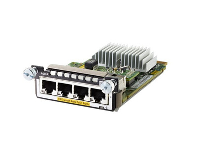 JL081-61001 - HP 4-Port PoE+ 10GBase-X Expansion Module