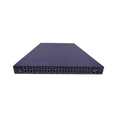 X650-24T - Extreme Networks Summit X650 Series 24 x Ports 10GBase-T + 4 x SFP L3 Managed 1U Rack-mountable Stackable Network Switch