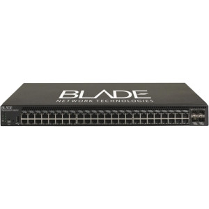 IBM RackSwitch G8052R Layer 3 Switch, 48 Port, Manageable, 48 x RJ-45, 4 x Expansion Slots, 10/100/1000Base-T