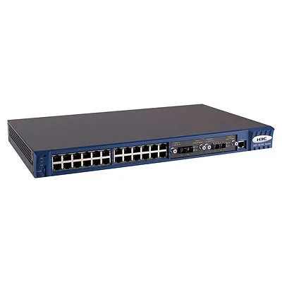 HP A3100-24 24-Port Layer 2 Managed Network Switch Rack Mountable Ethernet Switch Compatible with Servers