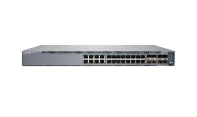 EX4100-24T-DC - Juniper EX4100 Series EX4100-24T 24 x Ports 10/100/1000Base-T + 4 x 10GbE Uplink Ports + 4 x 25GbE