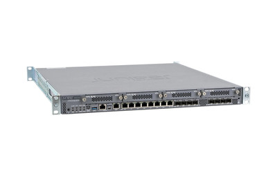 SRX345-SYS-JB-DC-T - Juniper SRX345 8 x 1Gb RJ-45 Ports + 8 x 1Gb SFP Ports + 4 x Mini-PIM Slots Front to Back Airflow 4G RAM, 8G Flash Security Appliance Firewall