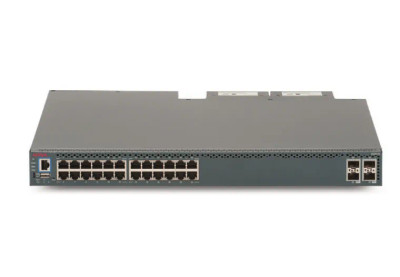 Extreme Networks ERS 5900 Series 5928GTS Gigabit Ethernet Network Switch, 24x 1000Base-T + 4x SFP+, 1U Rack-mountable