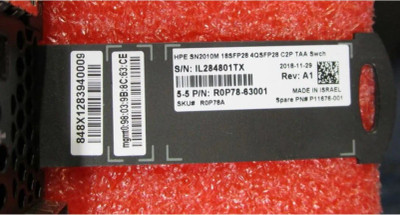 R0P78A - HPE 24-Port 25GbE 4x QSFP28 Layer-3 Network Switch